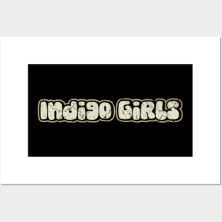 Indigo Girls - Typography Posters and Art